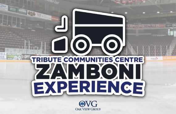 More Info for Tribute Communities Centre Zamboni Experience